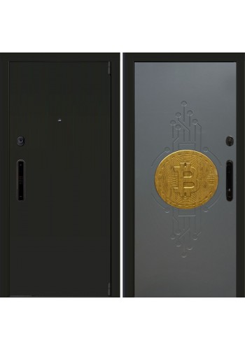 Электронная входная дверь Двекрон Стайл Bitcoin (Биткоин) Aqara D100 (Акара)