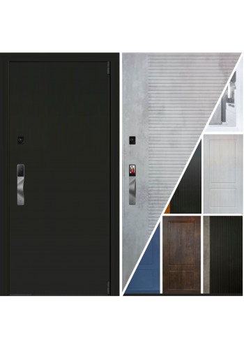 Электронная входная дверь Двекрон Стайл Xiaomi Lockin V5 Max (Ксяоми) с распознаванием ладони, лица и видеоглазком