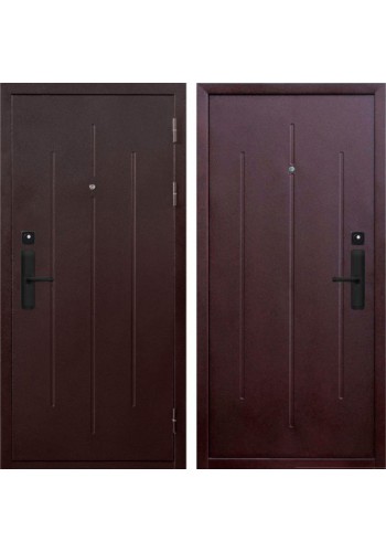 Электронная входная дверь Двекрон Arkano Home строй-эко металл/металл